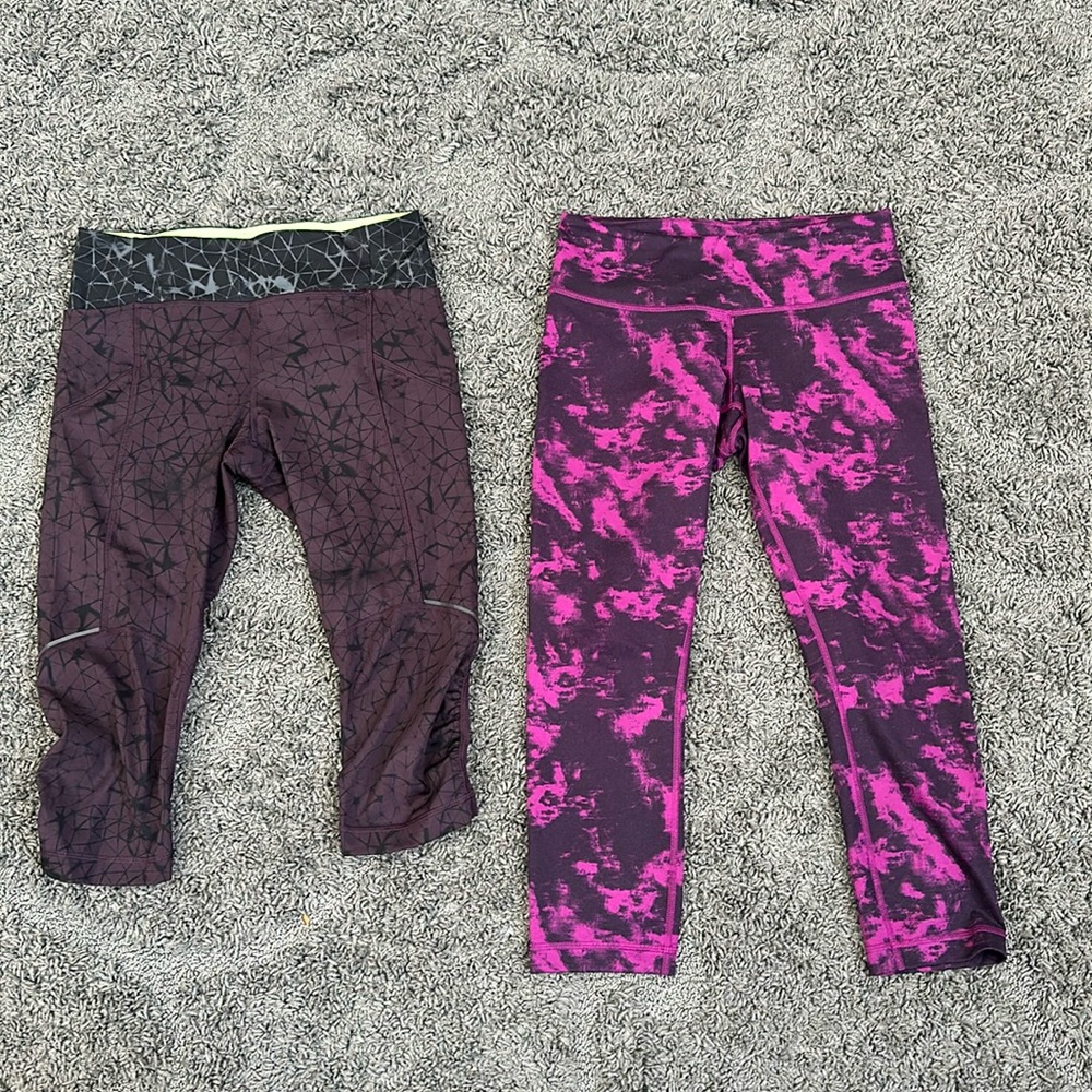 Lululemon used pants (2 pairs)